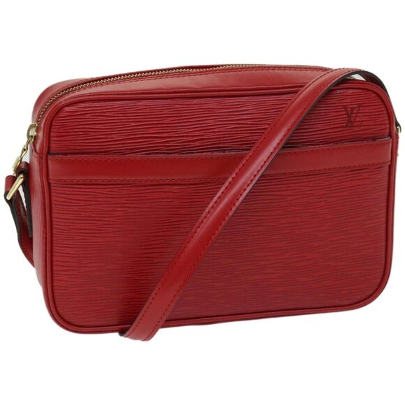 LOUIS VUITTON Epi Trocadero 23 Shoulder Bag Red - Picture 1 of 16
